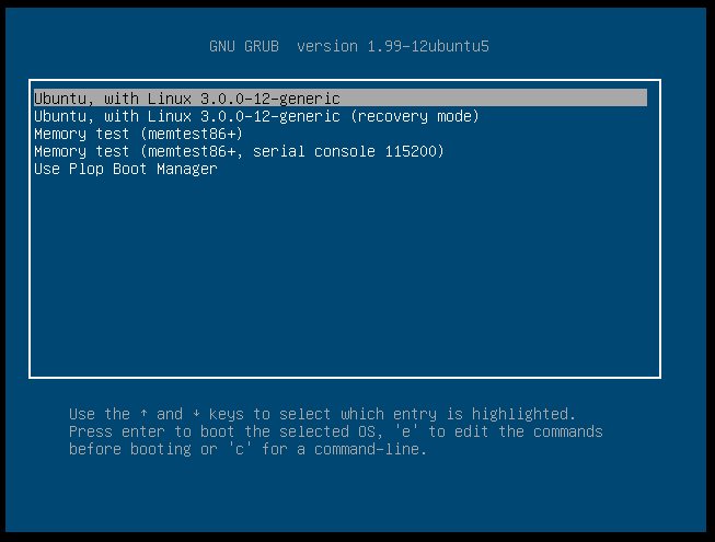 Plop boot manager