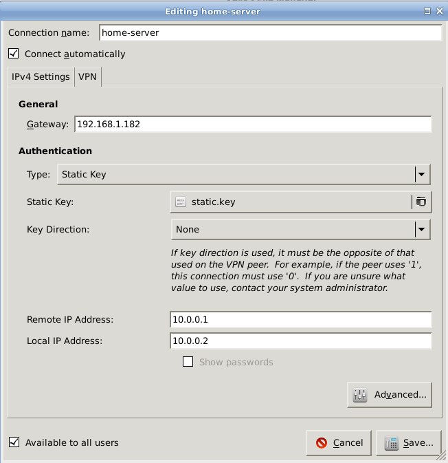 Networkmanager openvpn. Networkmanager openvpn