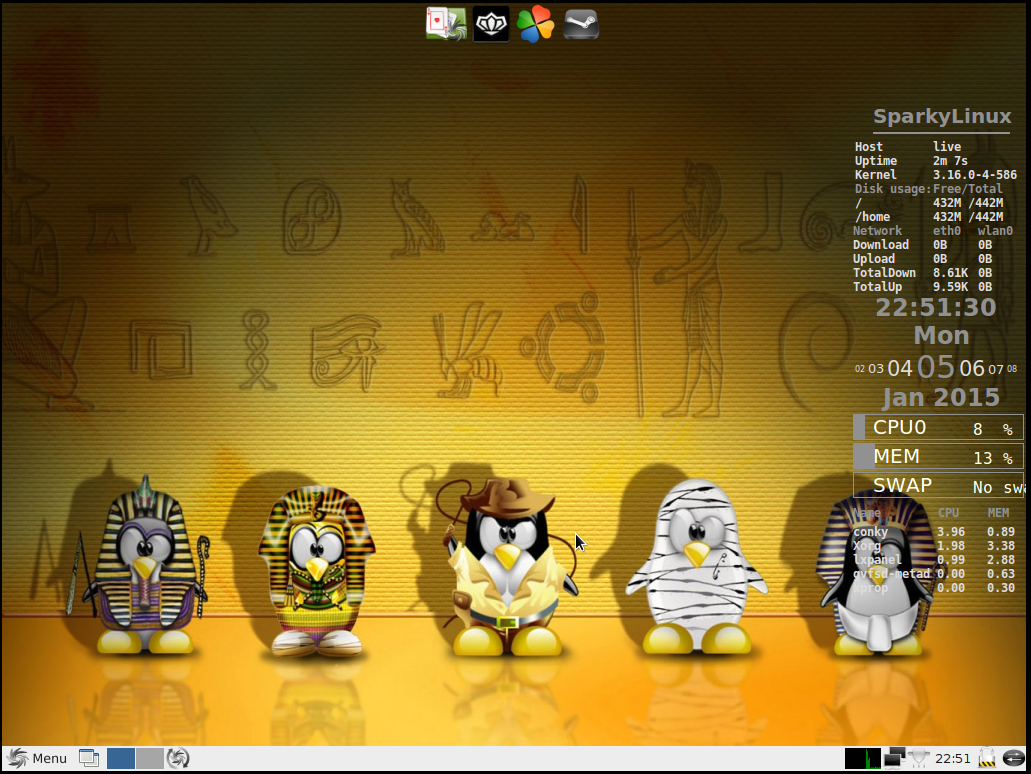 Спарки линукс. Sparky Linux GAMEOVER. Linux Операционная система. SPARKYLINUX 6.3.