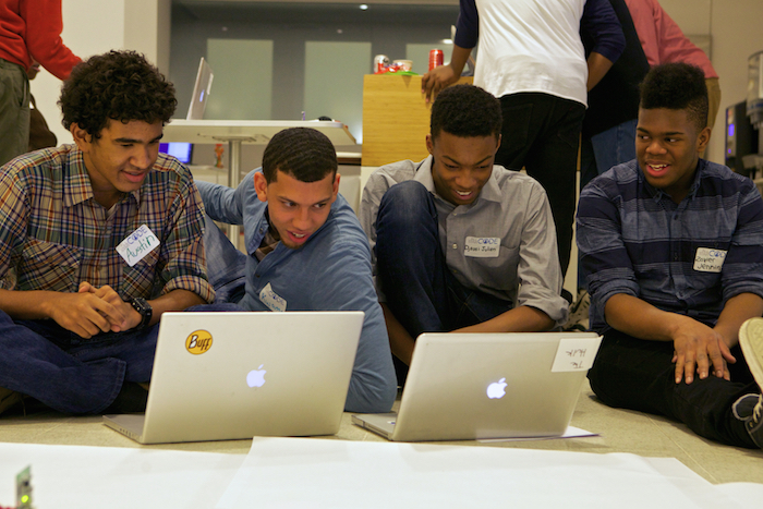 All Star Code Trains Underrepresented Young Men in NYC 