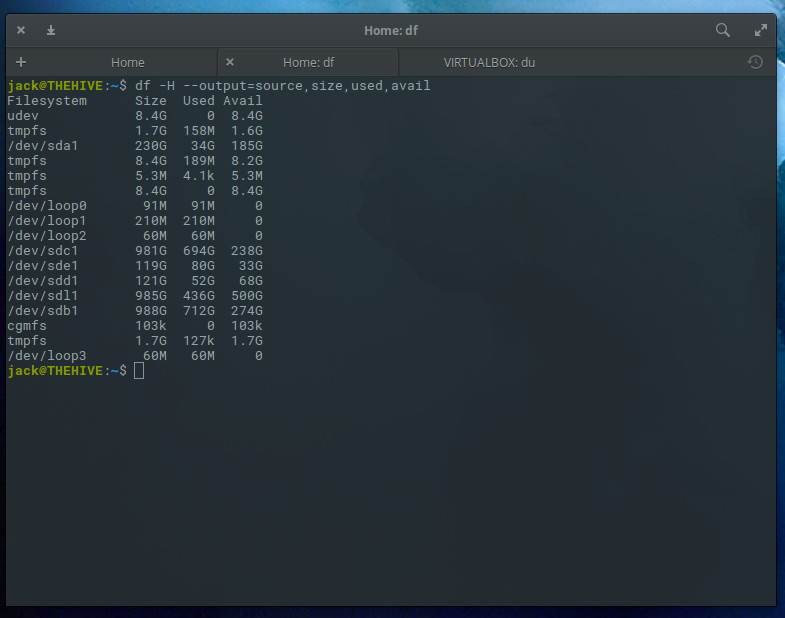 How To Check Disk Space On Linux From The Command Line Linux
