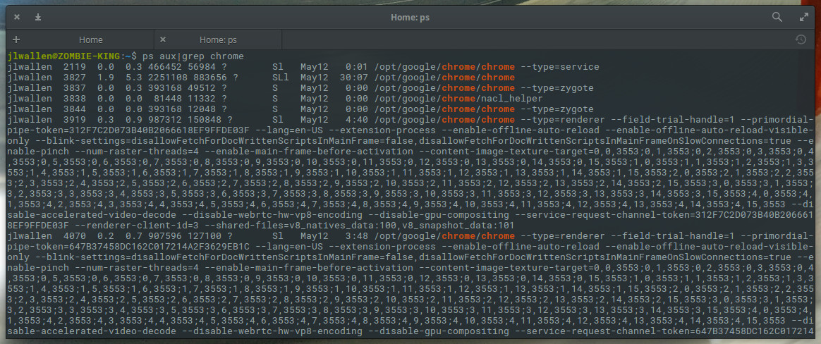 process monitor command line malware