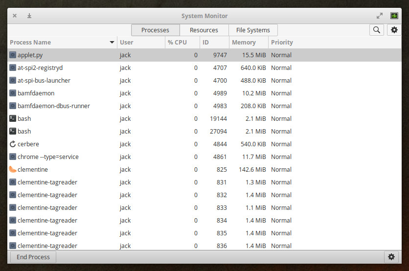 linux remote process monitor