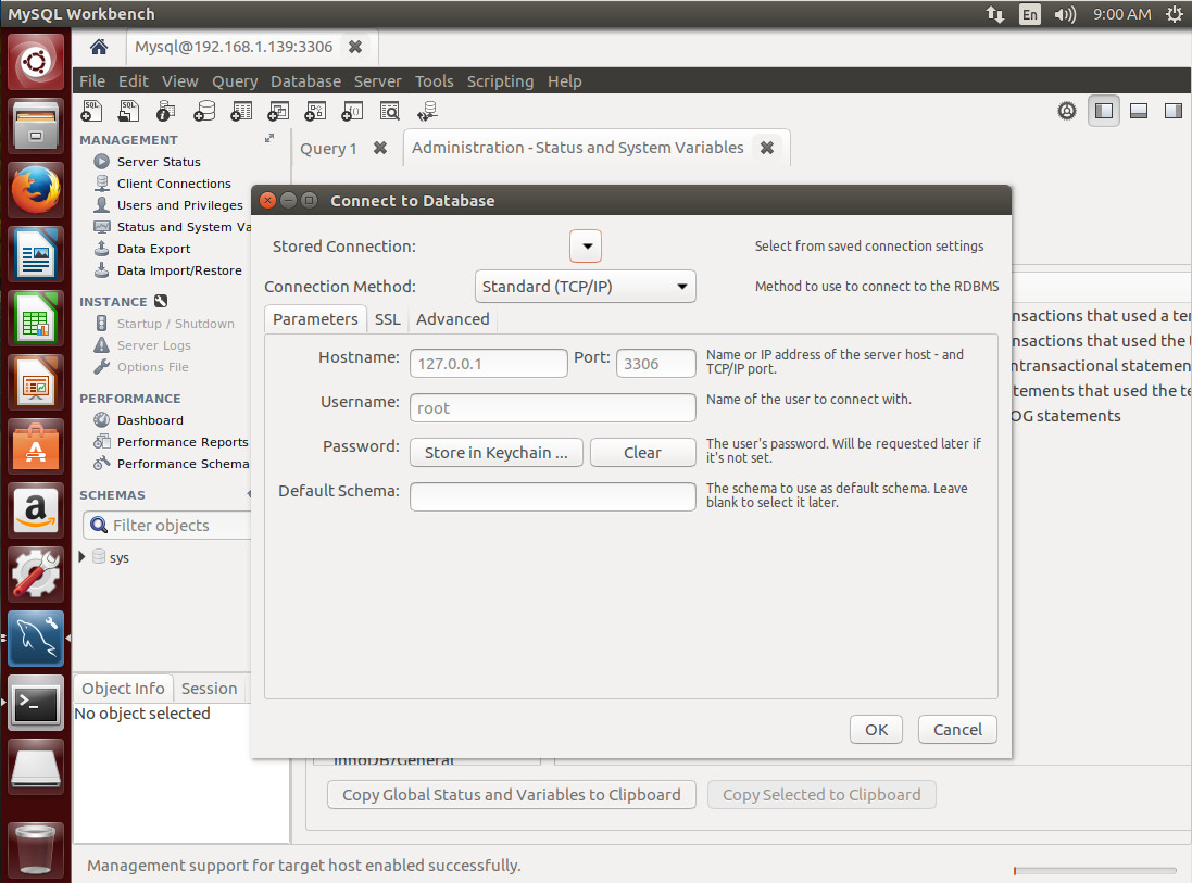 mysql workbench linux