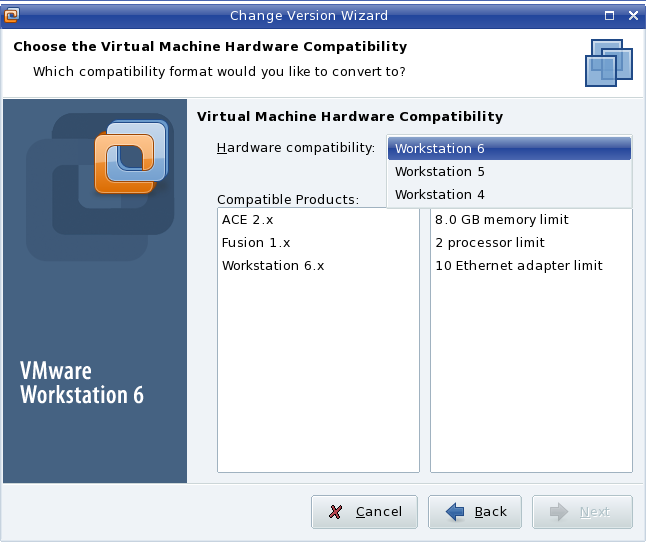 Vmware workstation 6